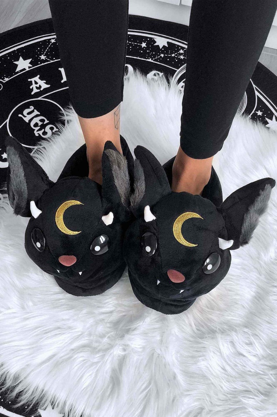 Shoes KREEPTURES | Vampir Slippers Black