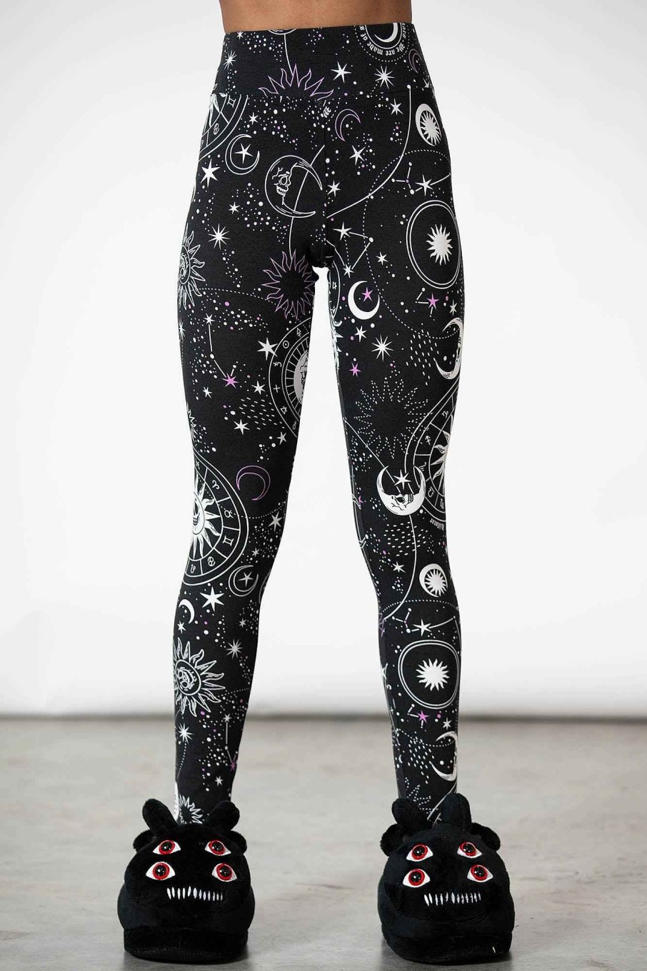 Women KILLSTAR Loungewear | Galaxy Lounge Leggings Black