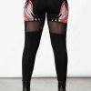 Women KILLSTAR Bottoms | Daredevil Leggings Black