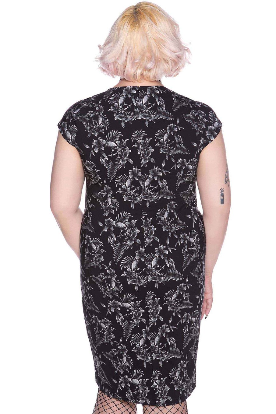 Plus KILLSTAR Dresses | Vintage Crush Midi Dress [Plus] Black