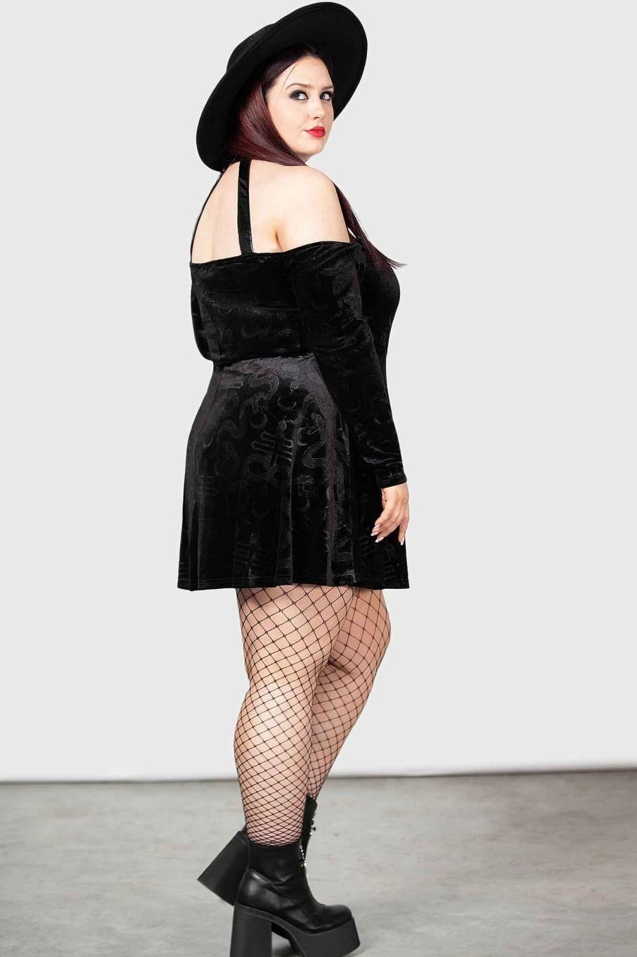 Plus KILLSTAR Dresses | Eternal Dress [Plus] Black