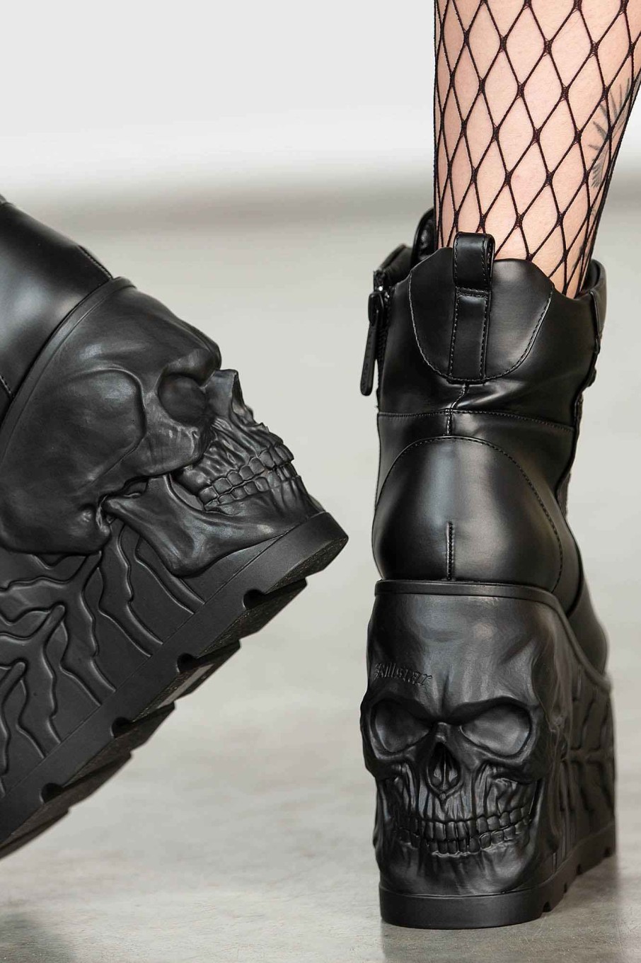 Shoes KILLSTAR | Doom Platform Boots Black