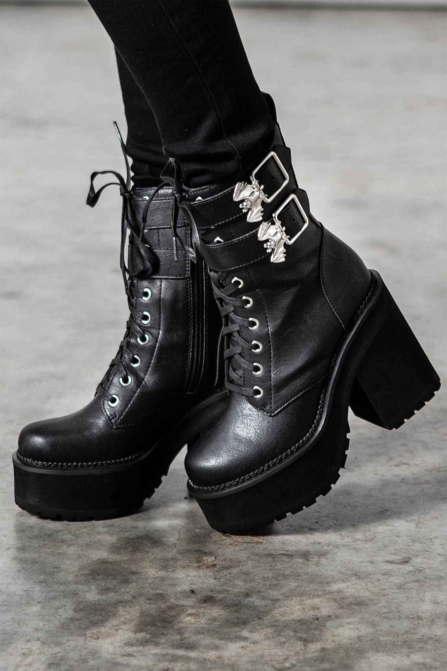 Shoes KILLSTAR | Belfry Boots Black