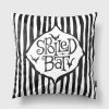 Home KILLSTAR Decor | Spoiled Bat Cushion Cover Black/White