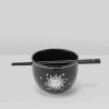 Home KILLSTAR Tableware | Cosmosis Ramen Bowl Black