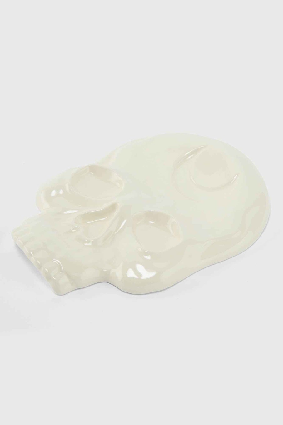 Home KILLSTAR Tableware | Skull Spoon Rest White