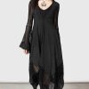 Women KILLSTAR Dresses | Valdermerca Maxi Dress Black