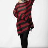 Men KILLSTAR Knitwear | Total Horror Knit Sweater Red