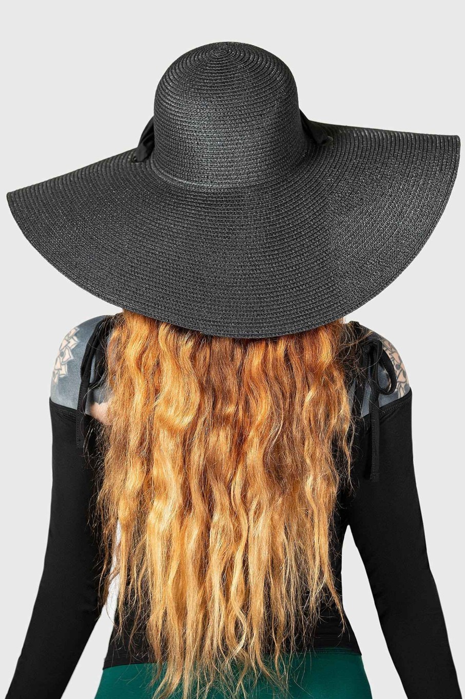 Accessories KILLSTAR Hats & Headbands | Nightshaded Sun Hat Black