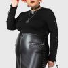 Plus KILLSTAR Skirts | Madrigal Mini Skirt [Plus] Black