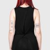 Women KILLSTAR Tops | Mors Vest Black