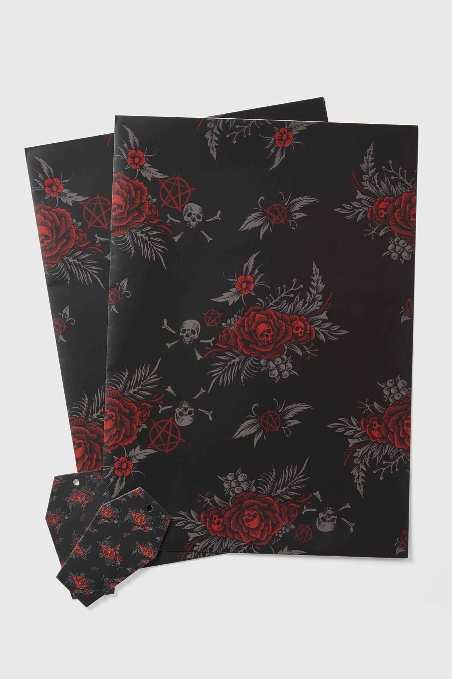 Home KILLSTAR Stationery | Rose Craft Gift Wrap Black