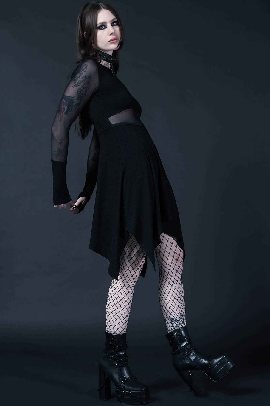 Women Killstar Dresses | Sonoran Dress Black