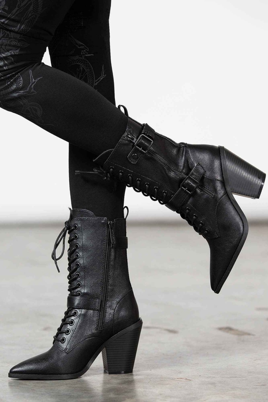 Shoes KILLSTAR | Beatrix Boots Black