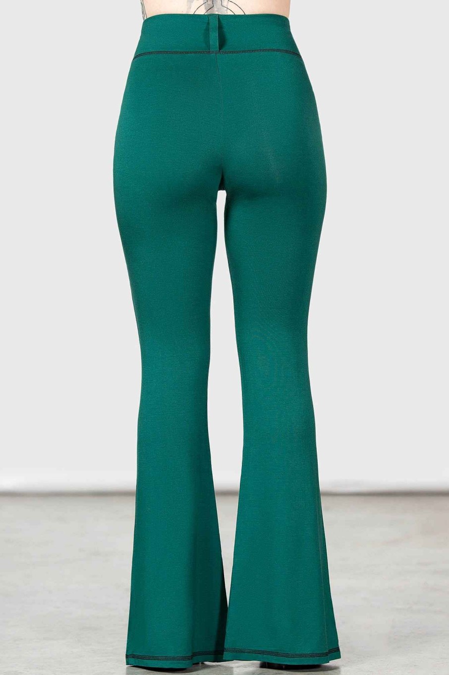 Women KILLSTAR Co-Ords | Santaleles Bootcut Trousers Green