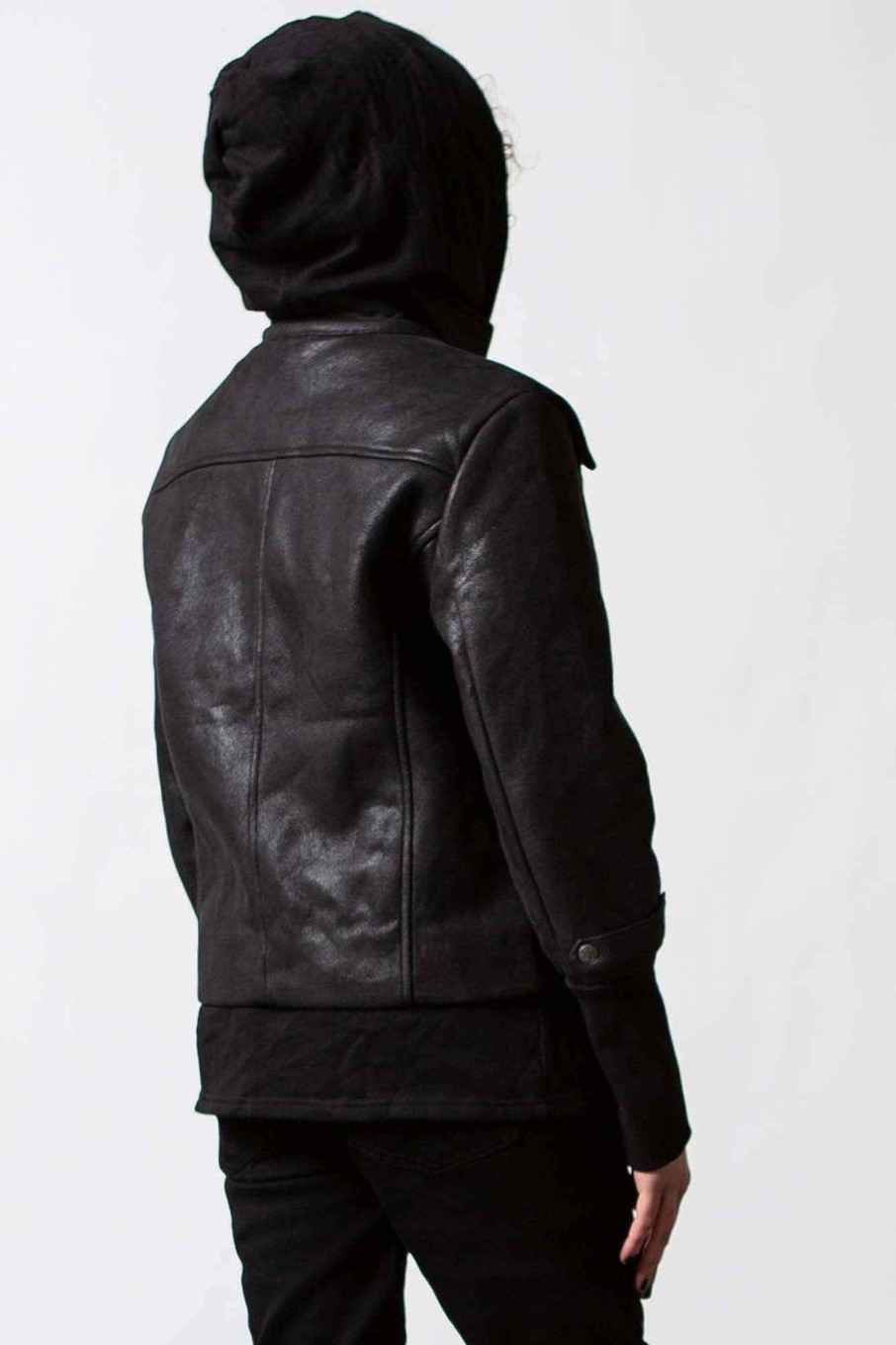 Men KILLSTAR Outerwear | Faustus Hood Jacket Black