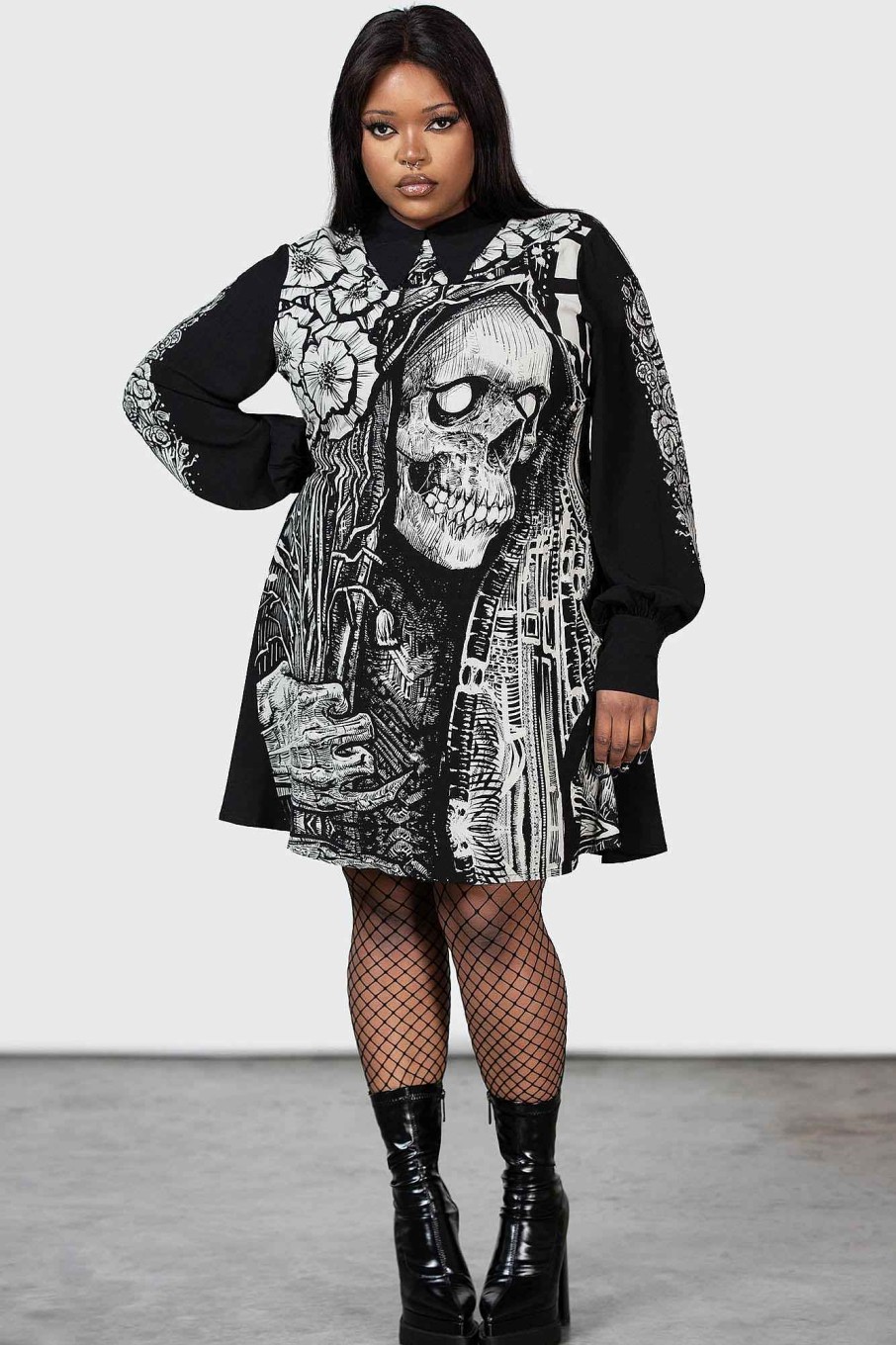 Plus KILLSTAR Dresses | Weird Tales Dress [Plus] Black