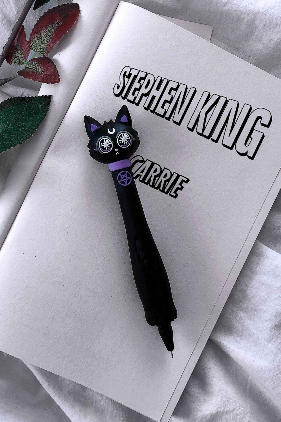 Home KILLSTAR Stationery | Kitty Magic Pen Black