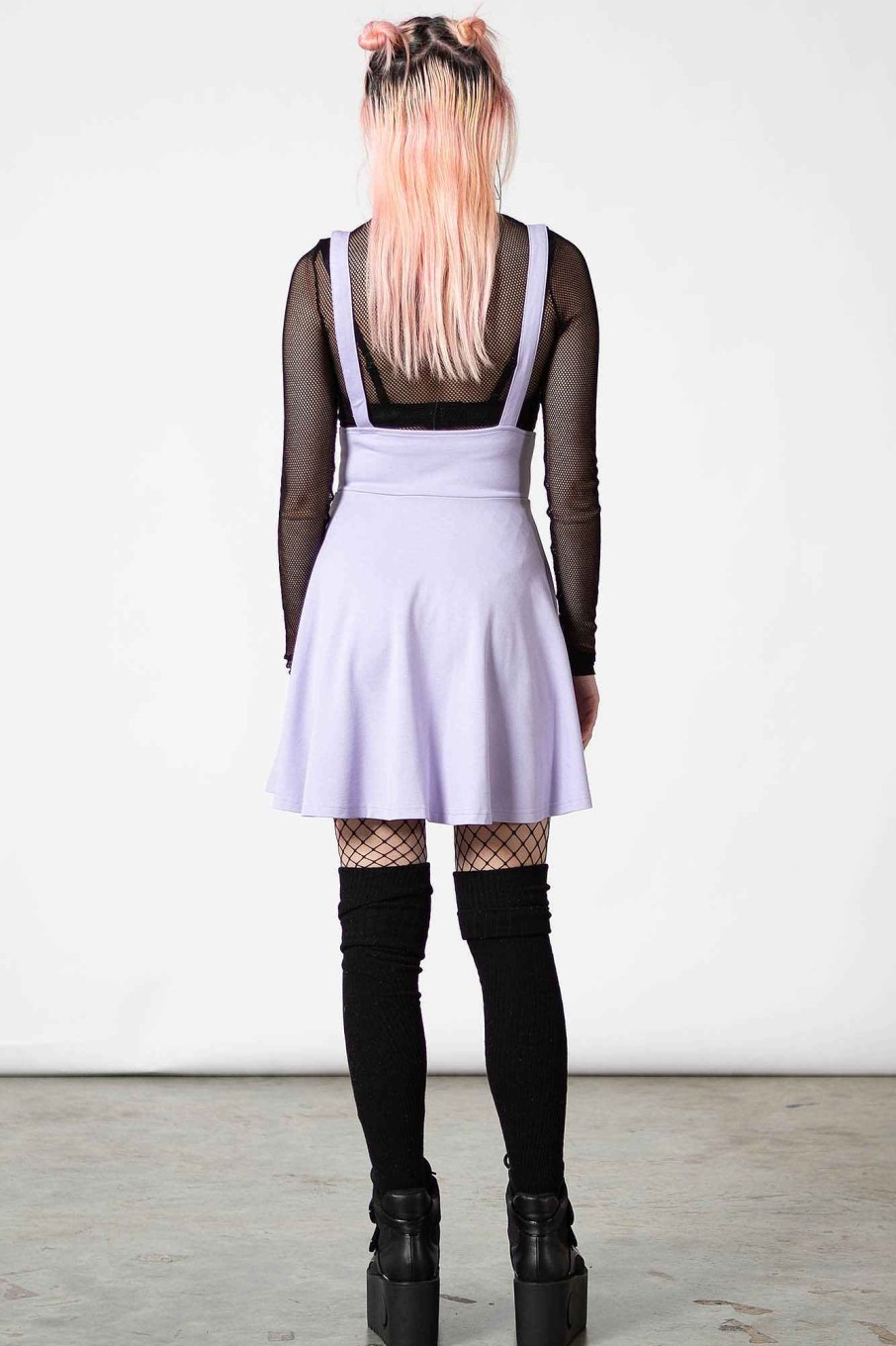 Women KILLSTAR Skirts | Suspend Me Statement Skirt [Pastel ] Lilac