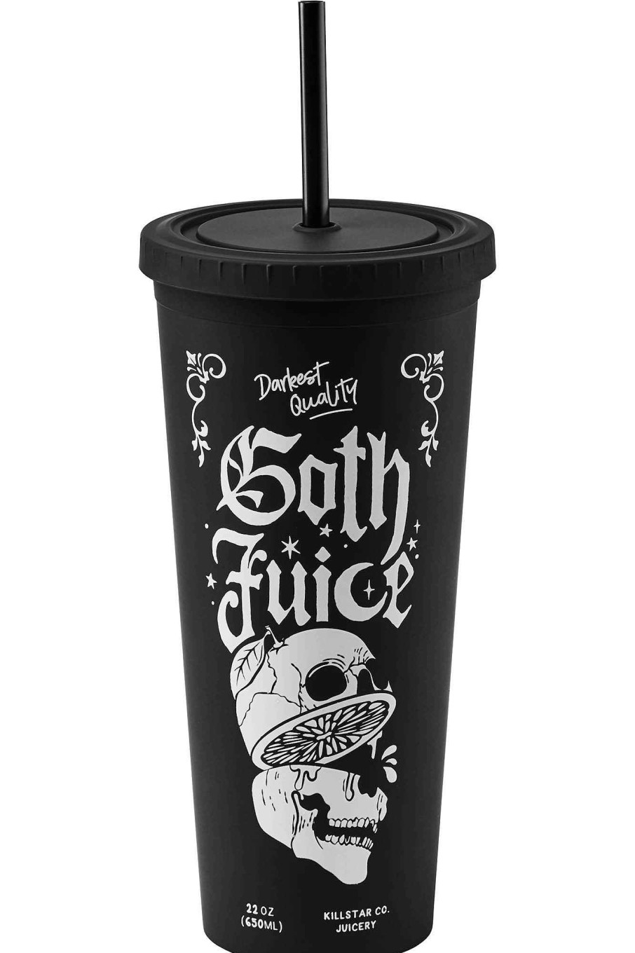 Home KILLSTAR Cups & Mugs | Goth Juice Cold Brew Cup Black