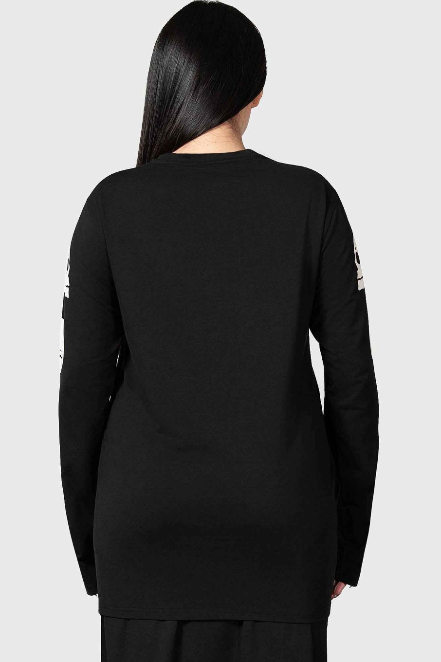 Women KILLSTAR Tops | Deathdanse Long Sleeve Top Black