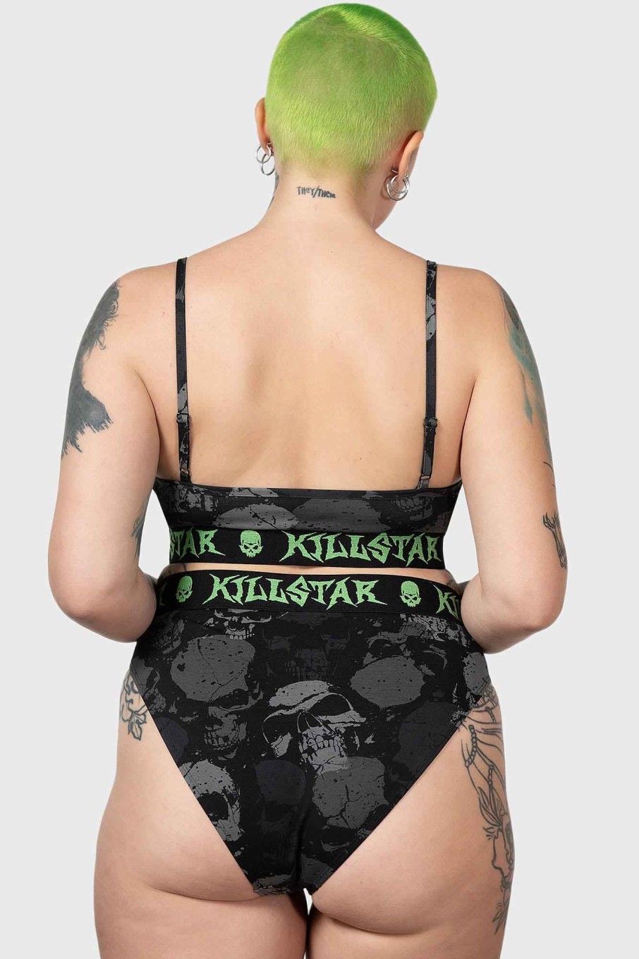 Women KILLSTAR Intimates | Tzompantli Panty Black