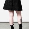 Plus KILLSTAR Bottoms | Daemonology Pleated Skirt [Plus] Black