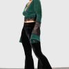 Women KILLSTAR Co-Ords | Naomi Long Sleeve Top [ ] Green