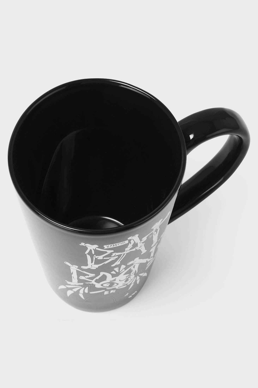 Home KILLSTAR Cups & Mugs | Batbone Tall Mug Black