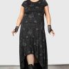 Plus KILLSTAR Dresses | Danse Maxi Dress [Plus] Black