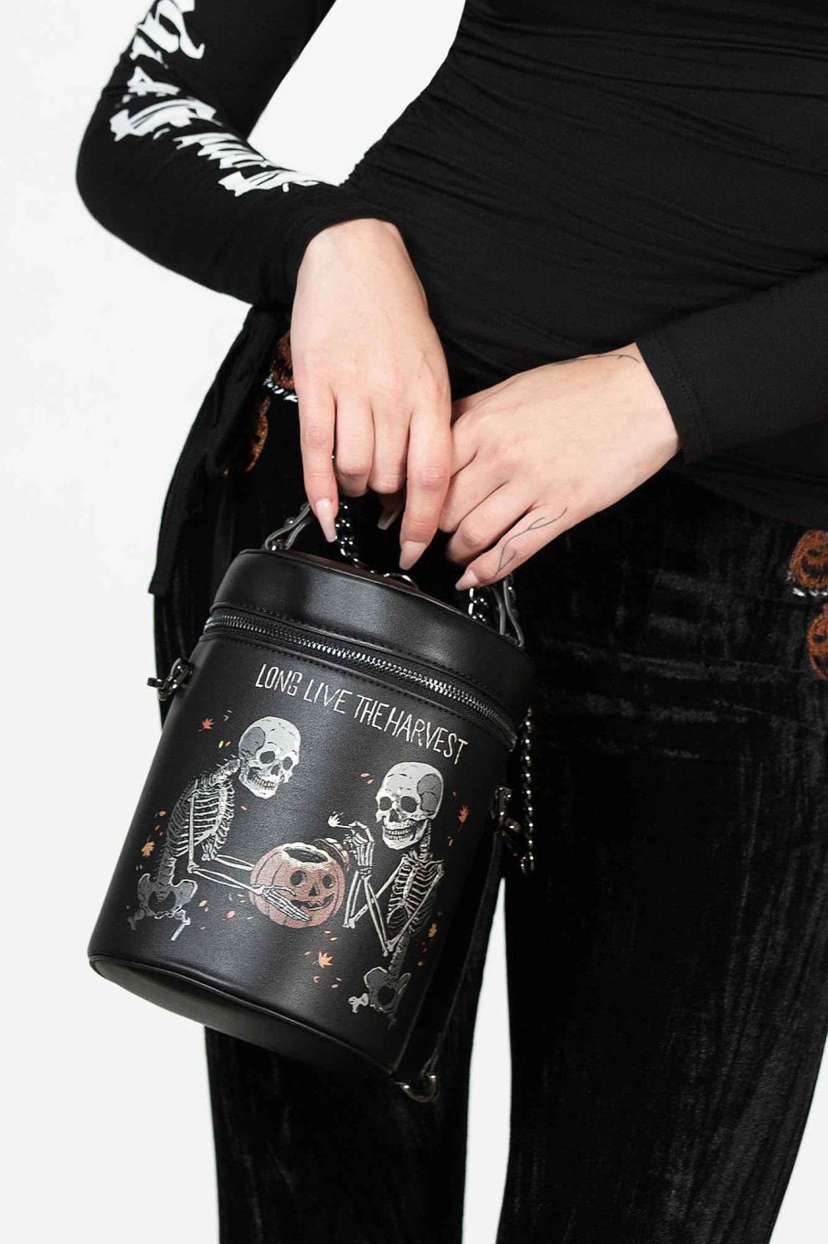 Accessories KILLSTAR Handbags | Jack O-Lantern Bag Black