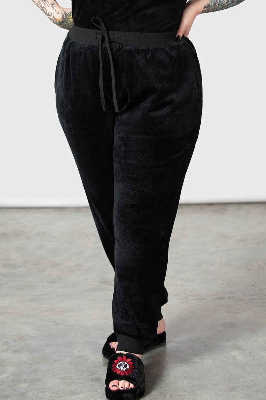 Plus KILLSTAR Loungewear | Arachno Rest Joggers [Plus] Black