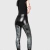 Women KILLSTAR Bottoms | Dark Forces Leggings Black