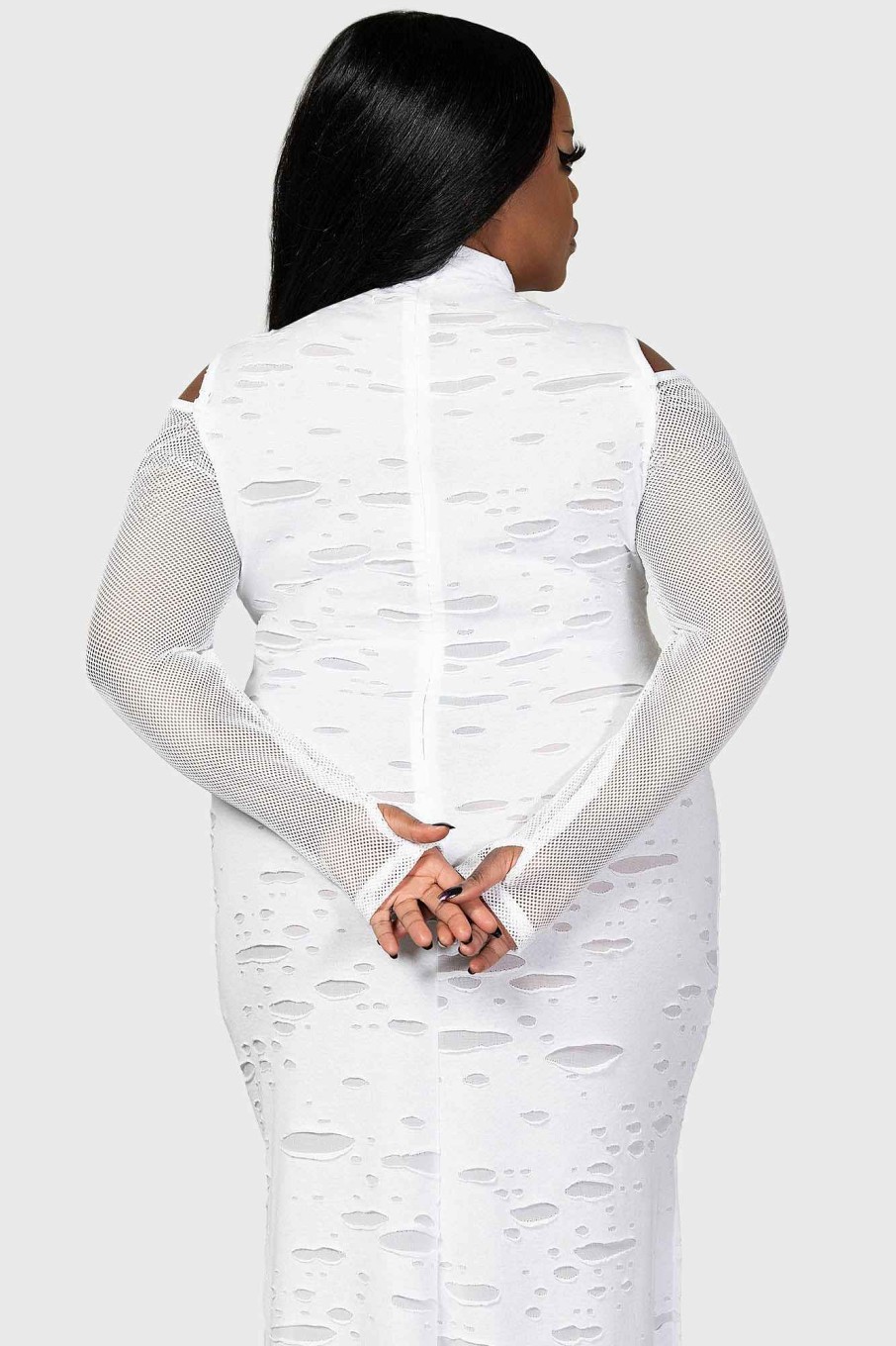 Plus KILLSTAR Dresses | Biters Maxi Dress [ ] [Plus] White