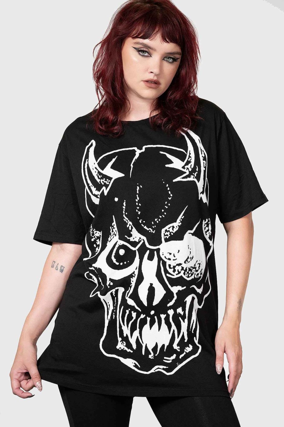 Men KILLSTAR Tops | Hollow Nite T-Shirt Black