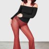 Women KILLSTAR Bottoms | Franca Flares [ ] Red