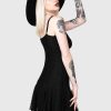 Women KILLSTAR Dresses | Emelia'S Wrath Dress [B] Black