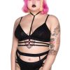 Plus KILLSTAR Intimates | Hex Club Bralet [Plus] Black