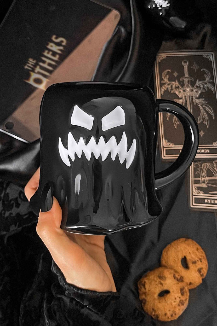 Home KILLSTAR Cups & Mugs | Boo Mug Black