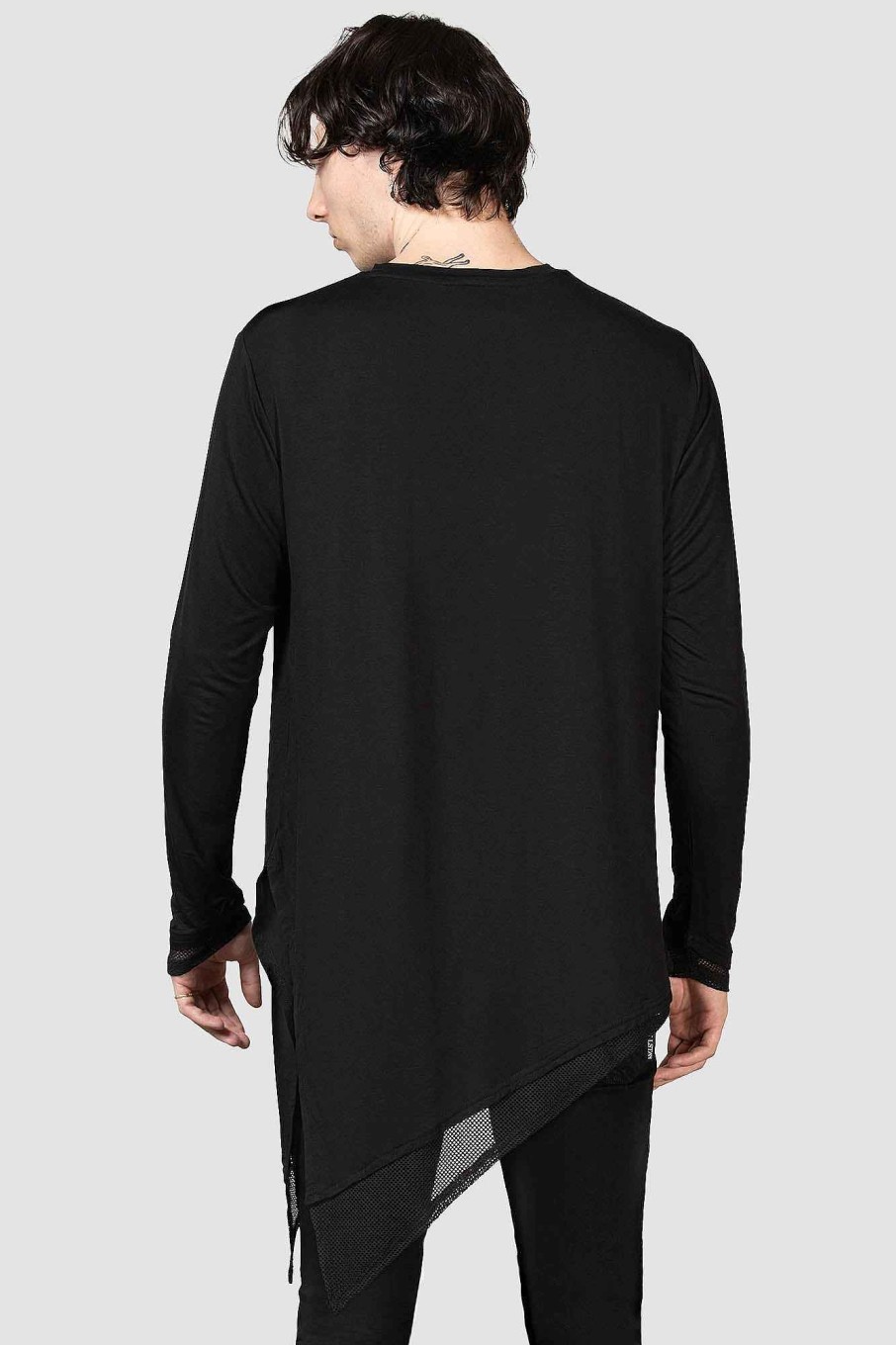 Men KILLSTAR Tops | Manticore Long Sleeve Top Black